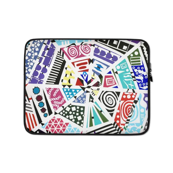 Geometric Web | Exclusive Laptop Sleeve for Art Lovers
